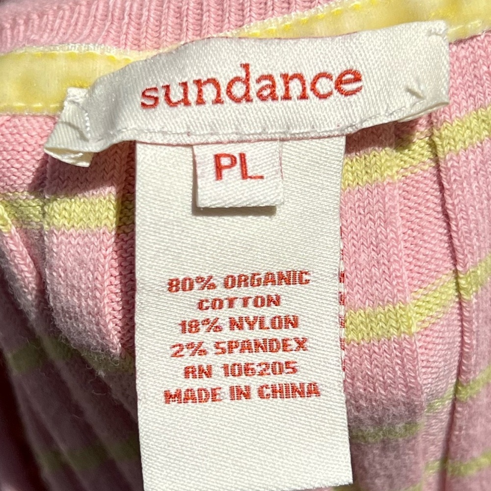 🌻Sundance Living Y2K Legend Henley top Size LP (Large Petite) - Picture 8 of 8